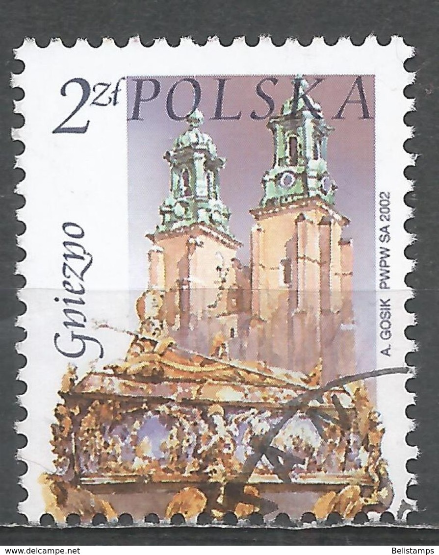 Poland 2002. Scott #3623 (U) Cathedral St. Adalbert's Coffin Gniezno - Oblitérés