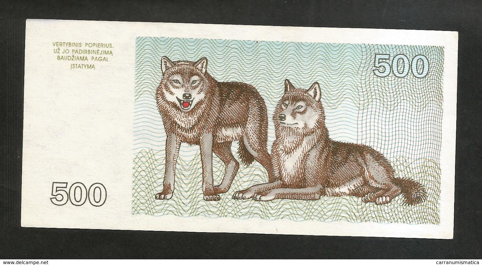 LATVIA / LITUANIA - 500 TALONU (1993) - Lituanie