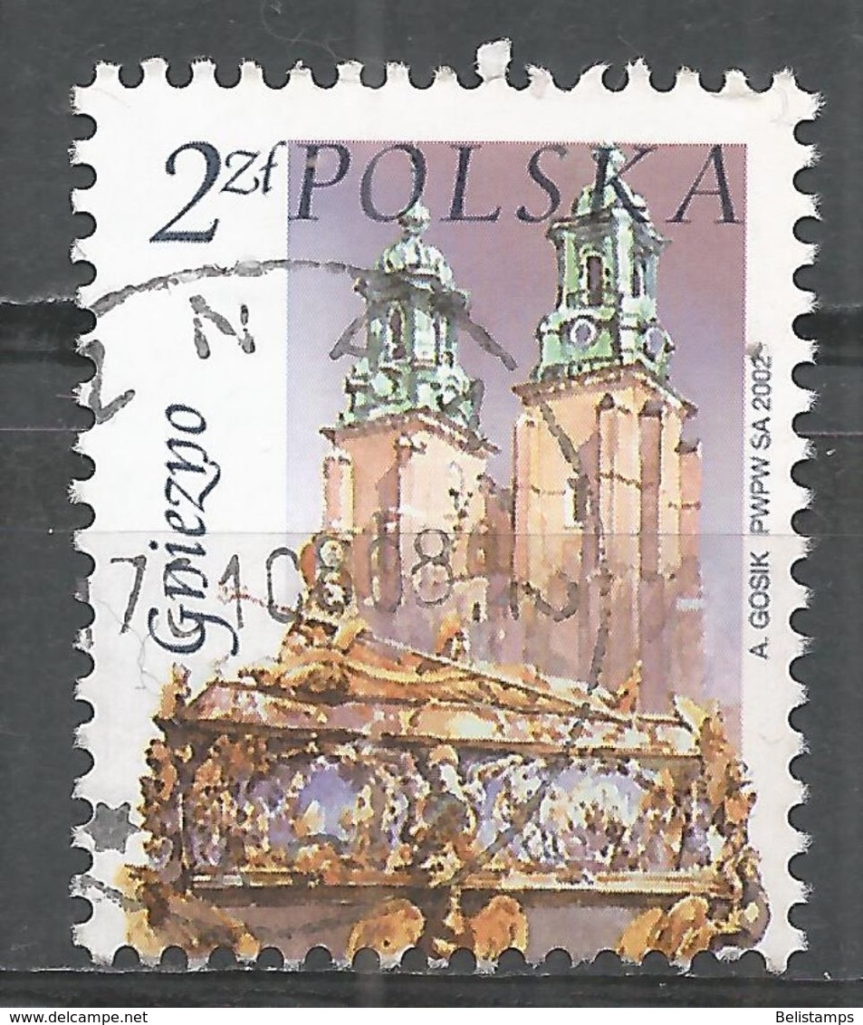 Poland 2002. Scott #3623 (U) Cathedral St. Adalbert's Coffin Gniezno - Gebruikt