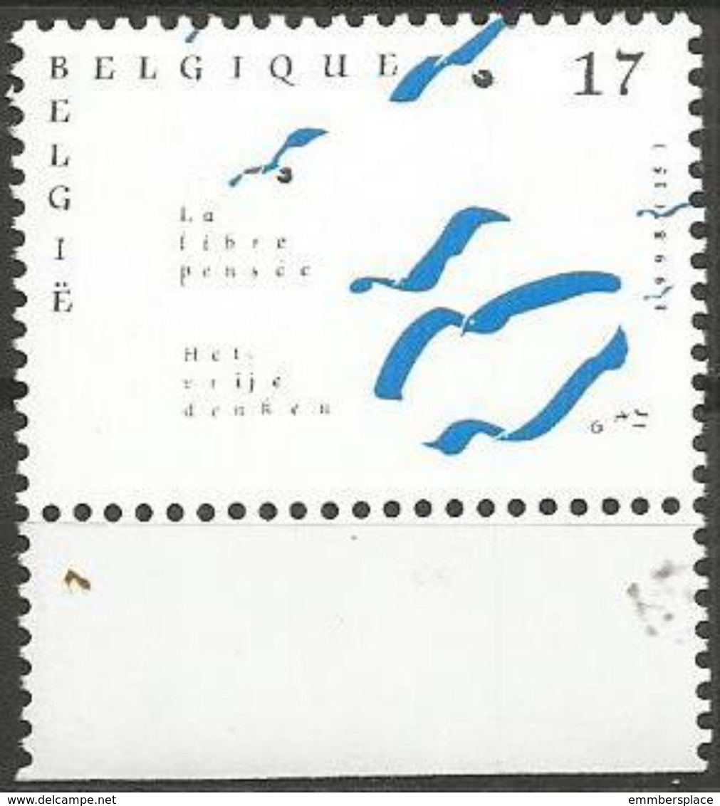 Belgium - 1998 Free Thinking MNH **    Sc 1704 - Unused Stamps