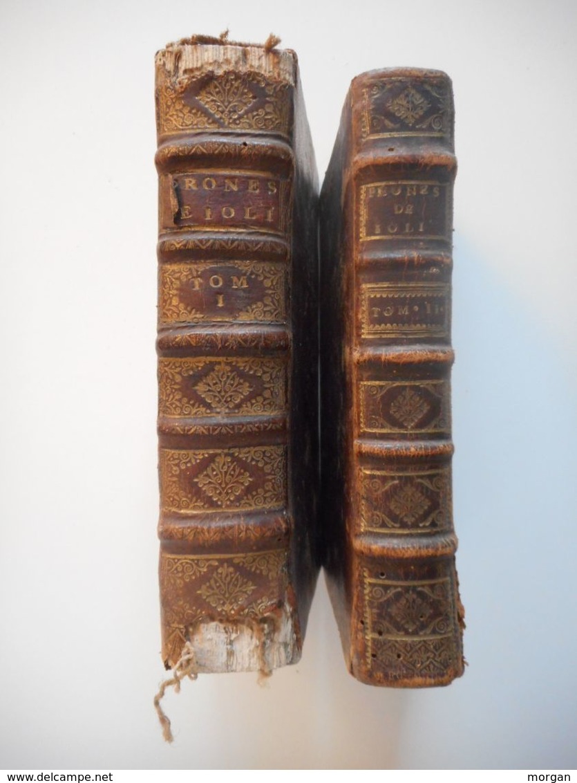 1695 - 1727, PRONES DE M. CLAUDE JOLI, COMTE D'AGEN, 2 VOLUMES, PURGATOIRE, PARADIS, ENFER - 1701-1800