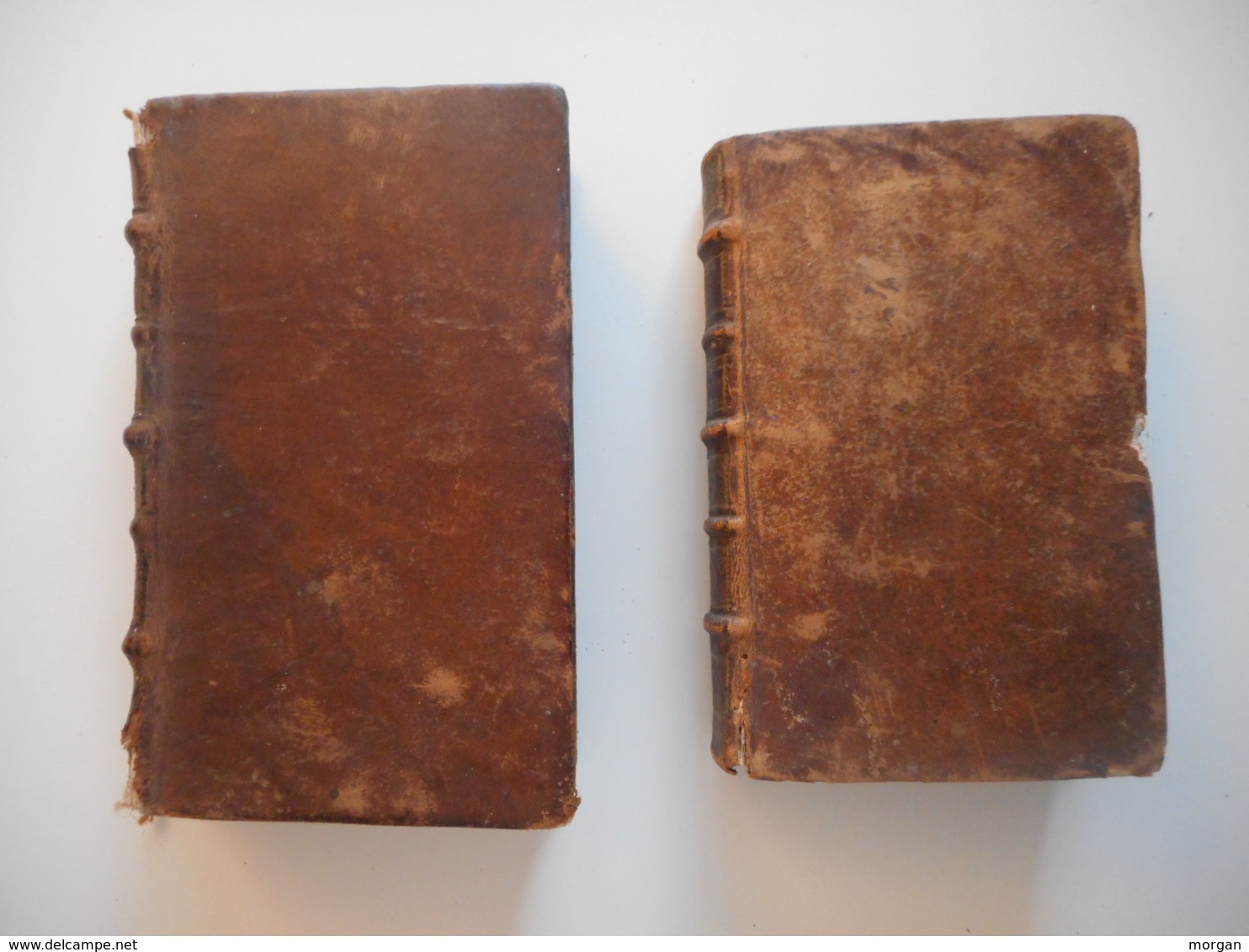 1695 - 1727, PRONES DE M. CLAUDE JOLI, COMTE D'AGEN, 2 VOLUMES, PURGATOIRE, PARADIS, ENFER - 1701-1800