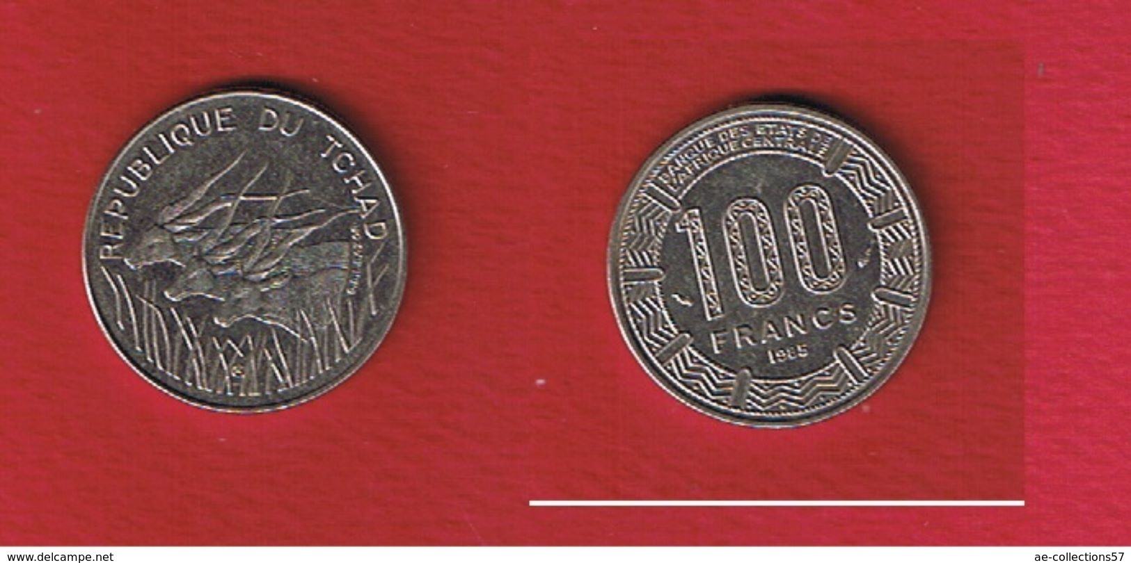 Tchad- 100 Francs 1985      -- Km # 3  -  état TTB - Chad
