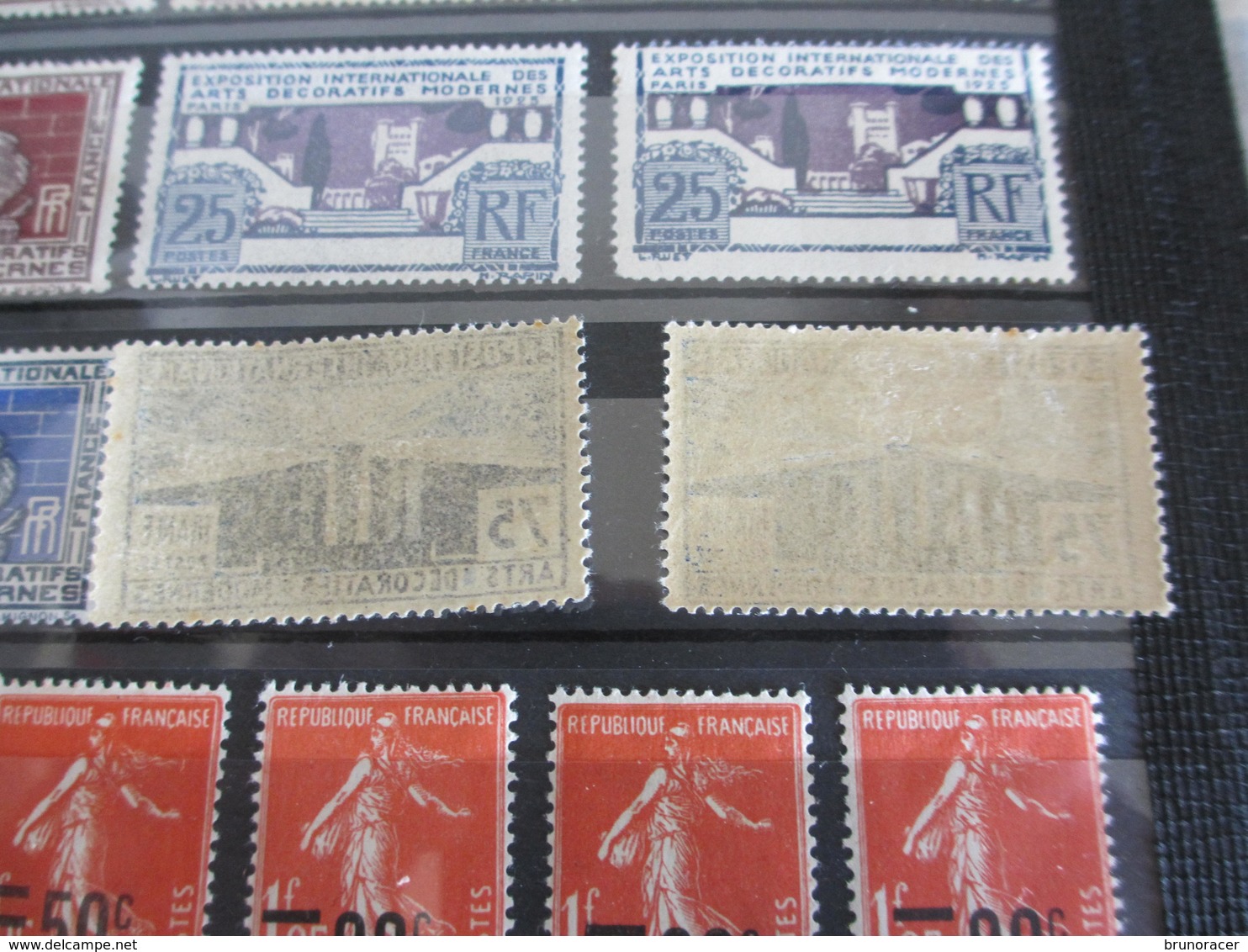 STOCK FRANCE 1900/1959 NEUF AVEC CHARNIÈRE COTE 3579 EUROS A VOIR 61 SCANS