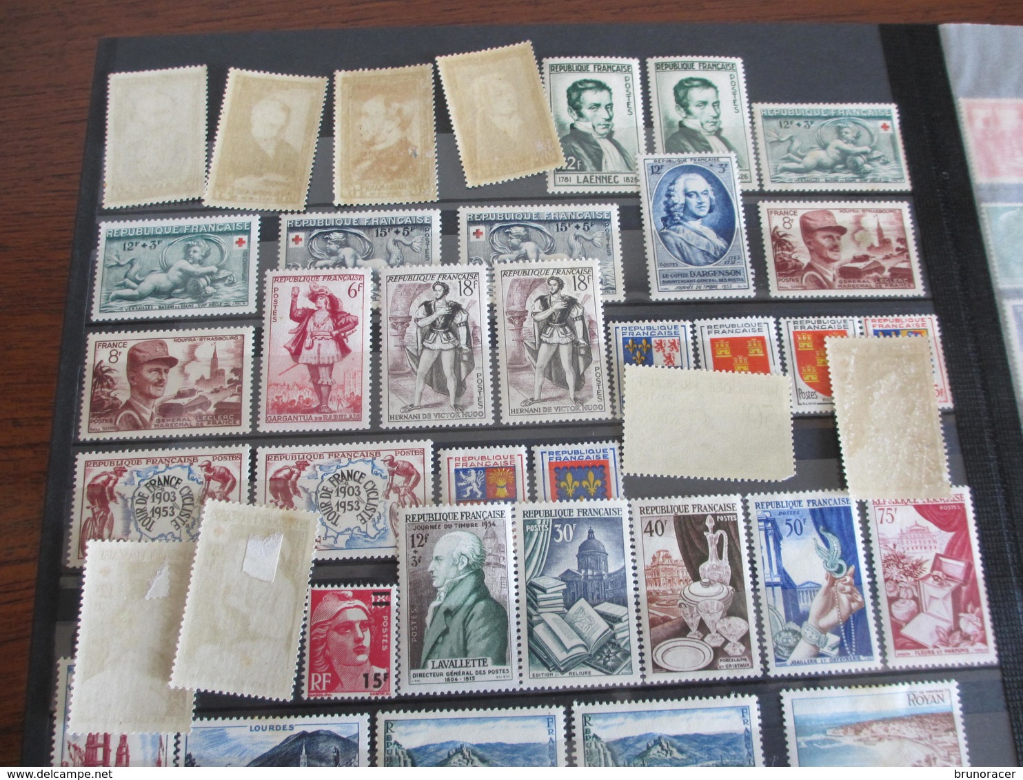 STOCK FRANCE 1900/1959 NEUF AVEC CHARNIÈRE COTE 3579 EUROS A VOIR 61 SCANS