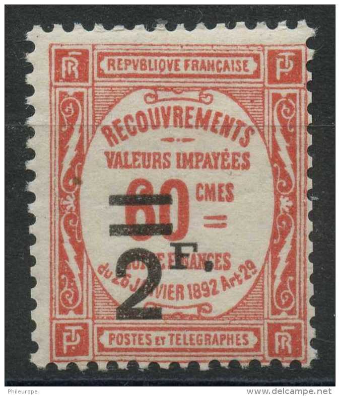 France (1926) Taxe N 54 (Luxe) - 1859-1959 Neufs