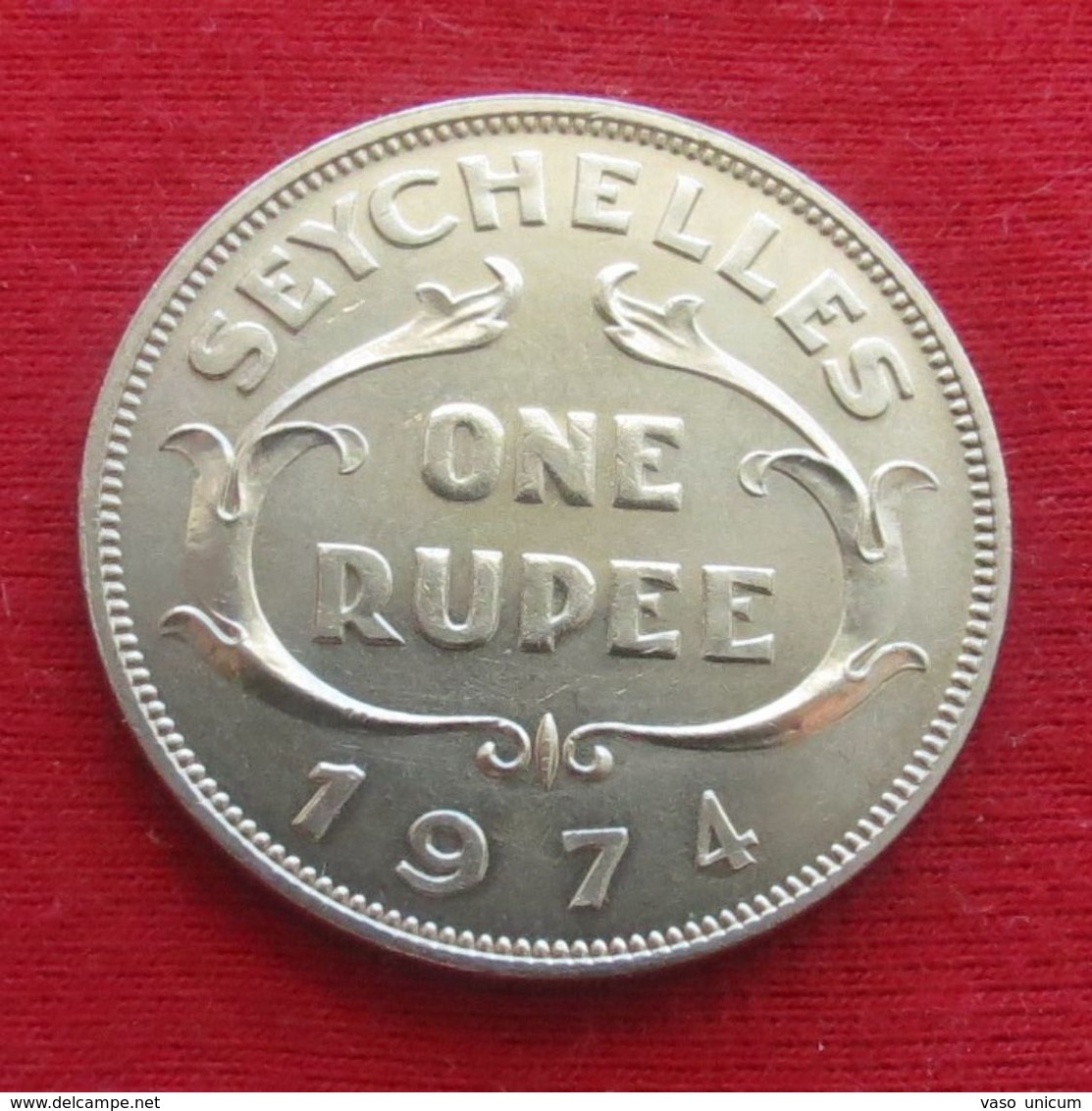 Seychelles 1  Rupee 1974 - Seychelles