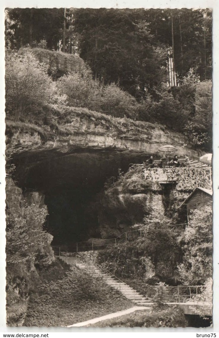 Teufelshöhle Mit Terrassencafé Bei POTTENSTEIN - 1959 - Pottenstein