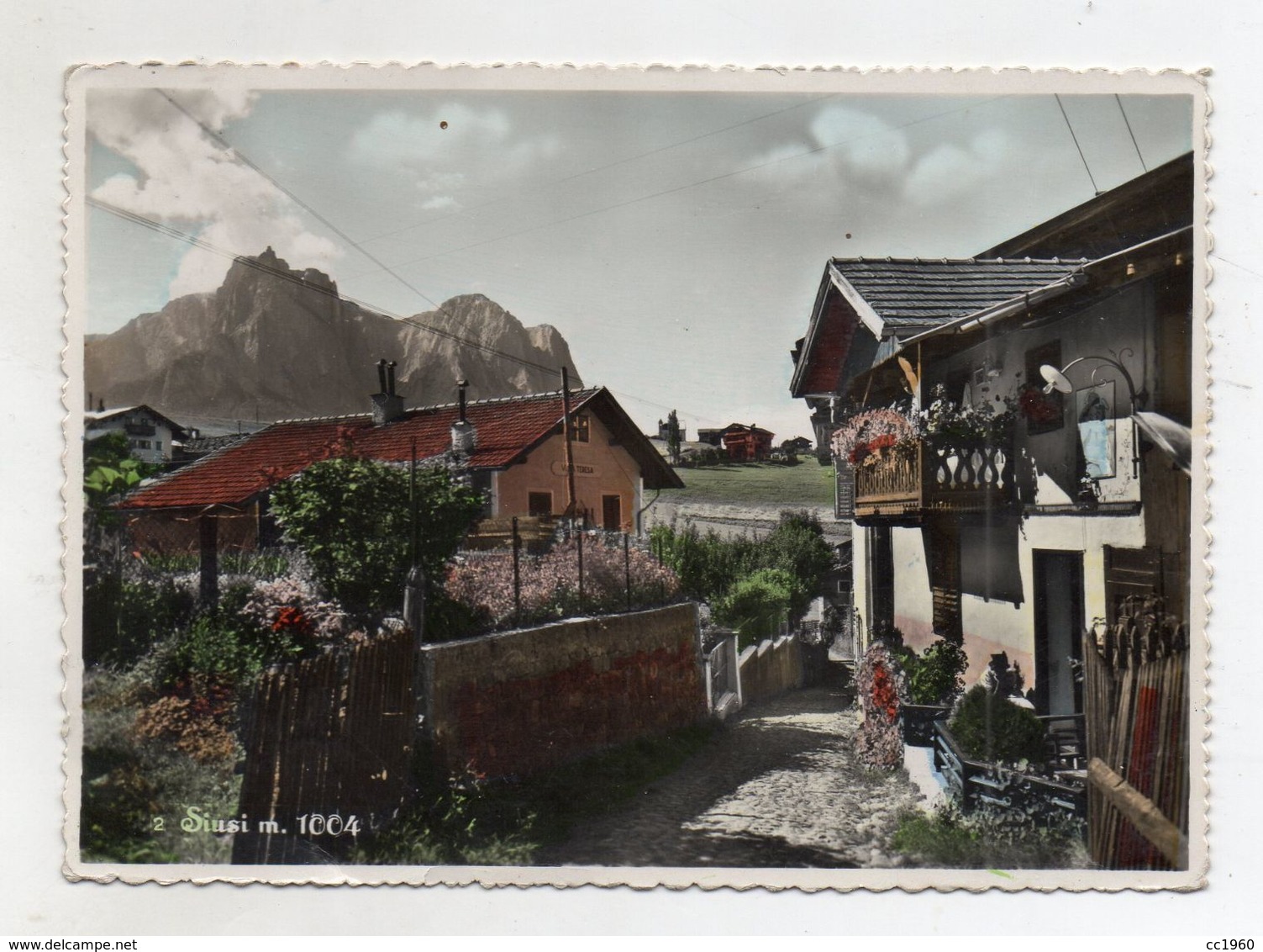 Siusi Allo Sciliar Frazione Del Comune Di Castelrotto (Bolzano) - Viaggiata - (FDC8180) - Bolzano (Bozen)