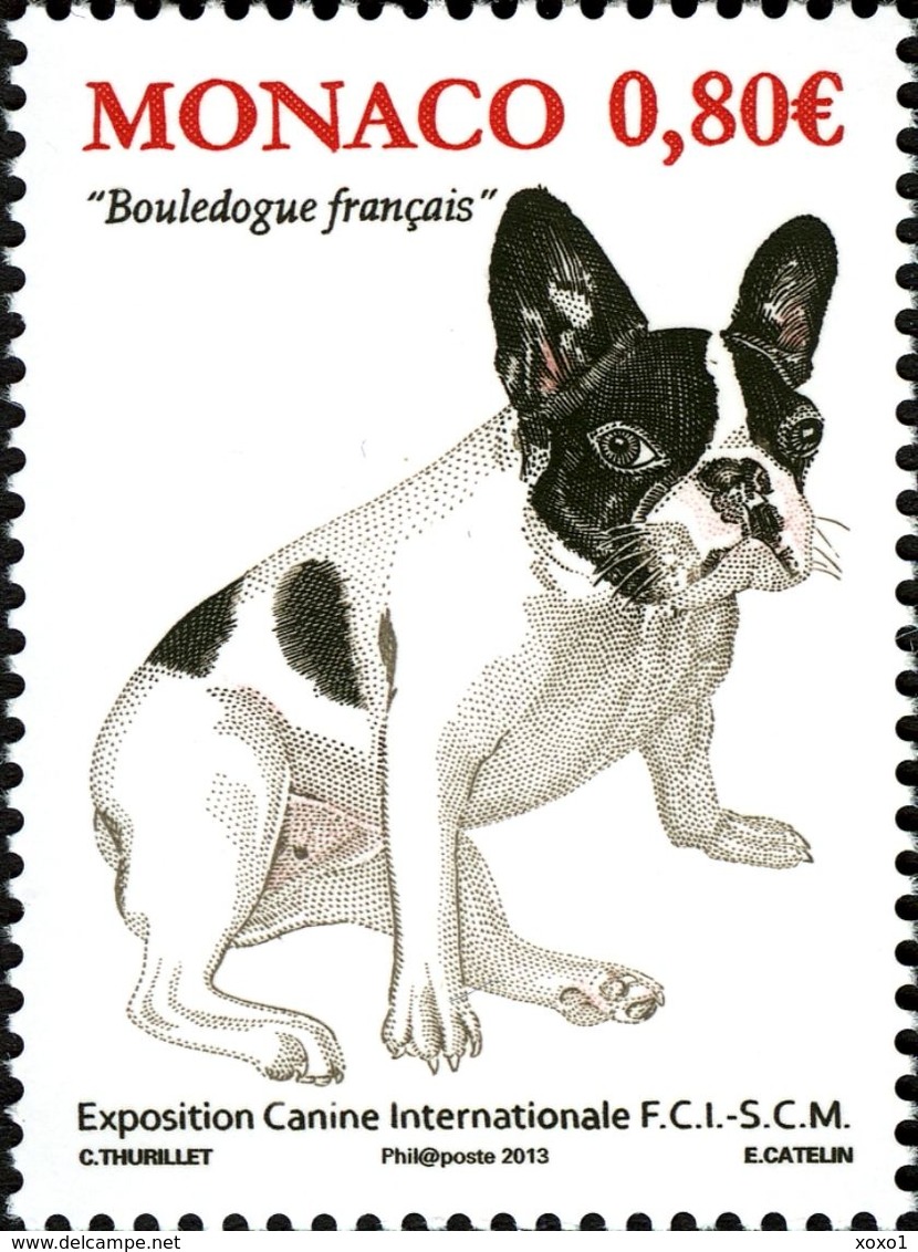 Monaco 2013 Dogs International Dog Exhibition 1v  MNH** - Ungebraucht