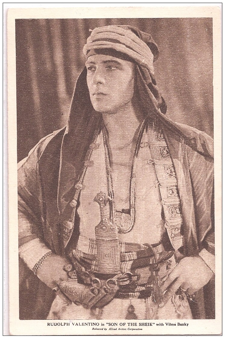 CPA - Rudolph Valentino - Son Of The Sheik - Artistes