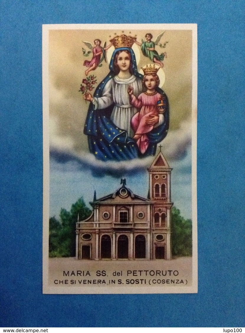 SANTINO HOLY CARD MARIA SS. DEL PETTORUTO - Santini