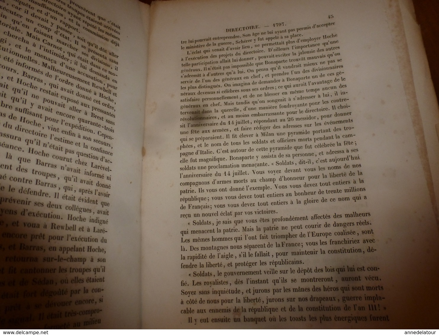 1839  HISTOIRE de la RÉVOLUTION FRANÇAISE Tome 4  , par M. A. Thiers