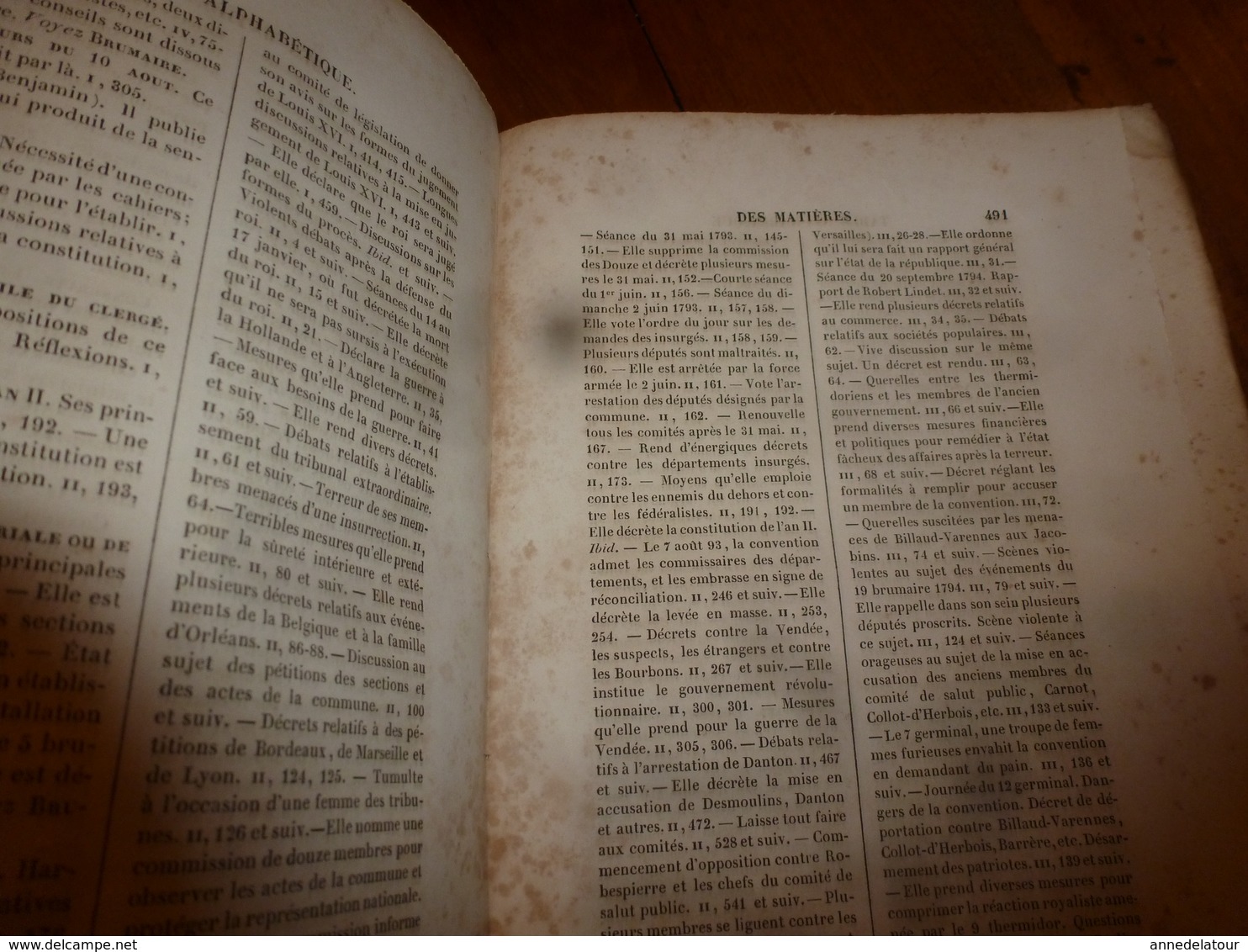 1839  HISTOIRE de la RÉVOLUTION FRANÇAISE Tome 4  , par M. A. Thiers