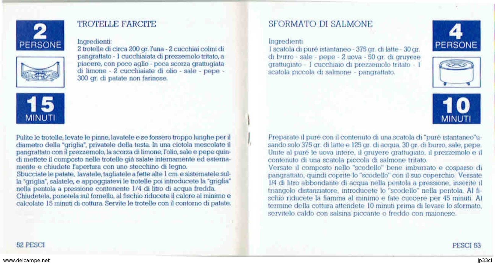 Libretto 80 Ricette Di Lydia Salvetti Per La Pentola A Pressione LAGOSTINA - Maison Et Cuisine