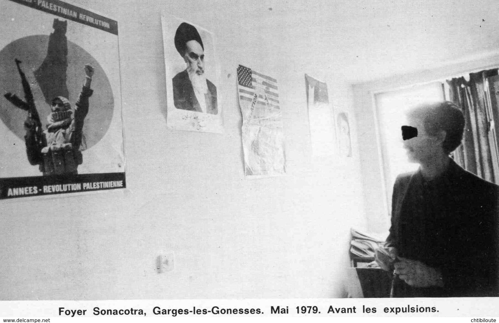 POLITIQUE  L 2  / FOYER SONACOTRA GARGES LES GONESSES 1979 CPM / CPSM  10 X 15 - Evènements