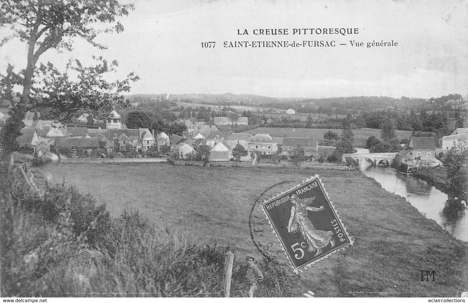 St Etienne De Fursac      23       Vue Générale          ( Voir Scan) - Andere & Zonder Classificatie