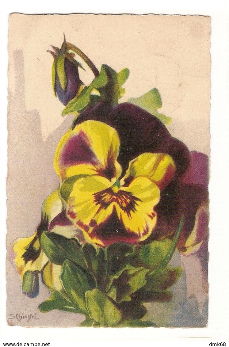 CHIOSTRI - FLOWER - EDIT BALLERINI & FRATINI - N. 190 - 1920s (417) - Chiostri, Carlo