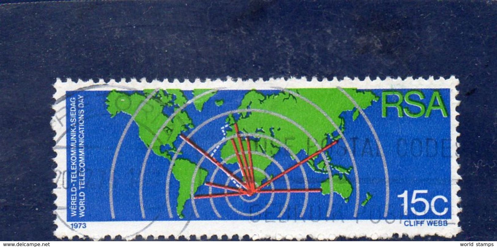 AFRIQUE DU SUD 1973 O SANS FILIGRANE - Oblitérés