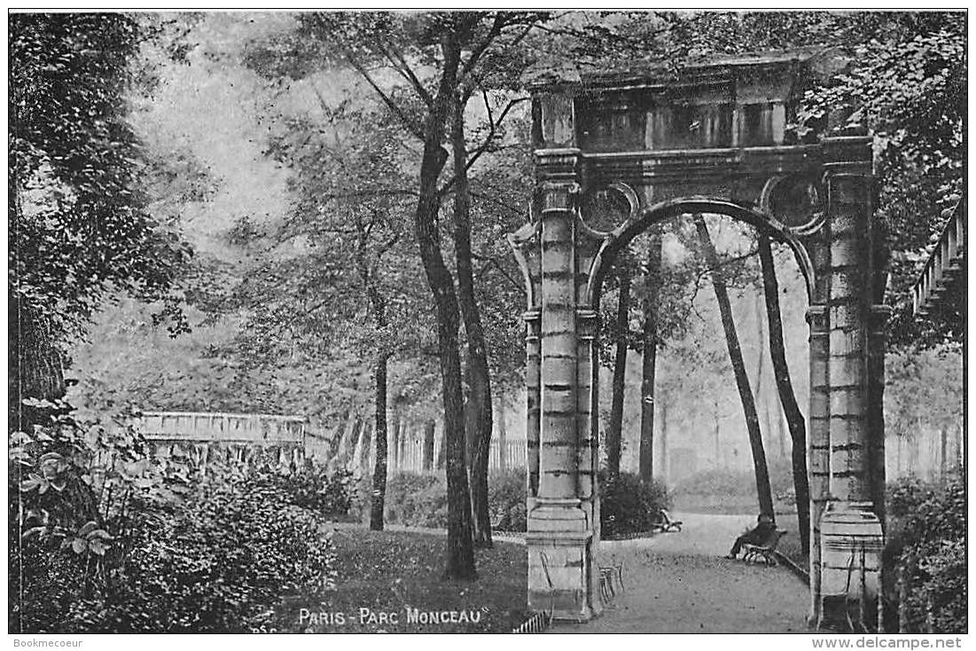 75  PARIS  PARC MONCEAU  BOIS DE BOULOGNE - Parques, Jardines