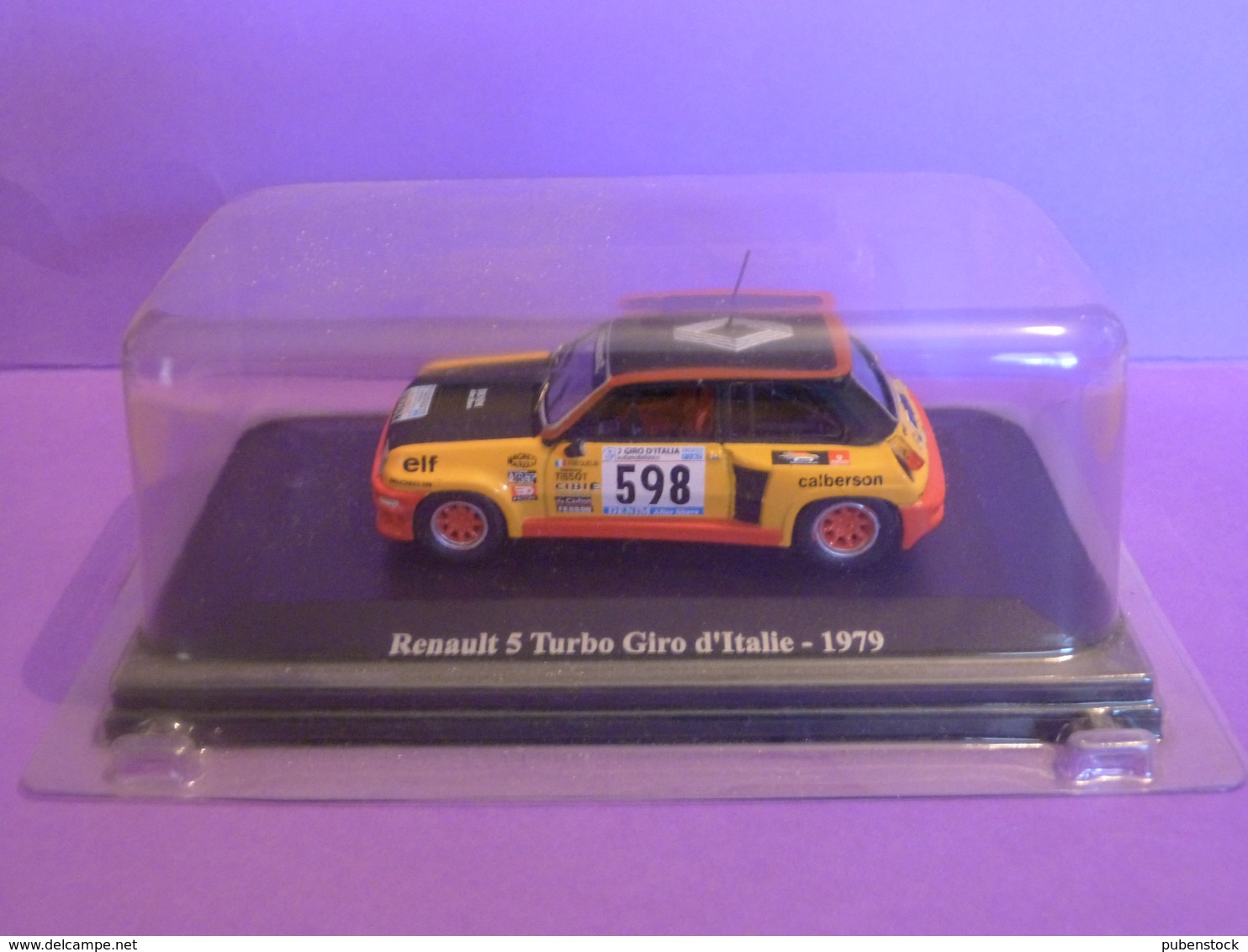 Miniature "RENAULT 5 Turbo Giro D'Italie" 1979. - Eligor