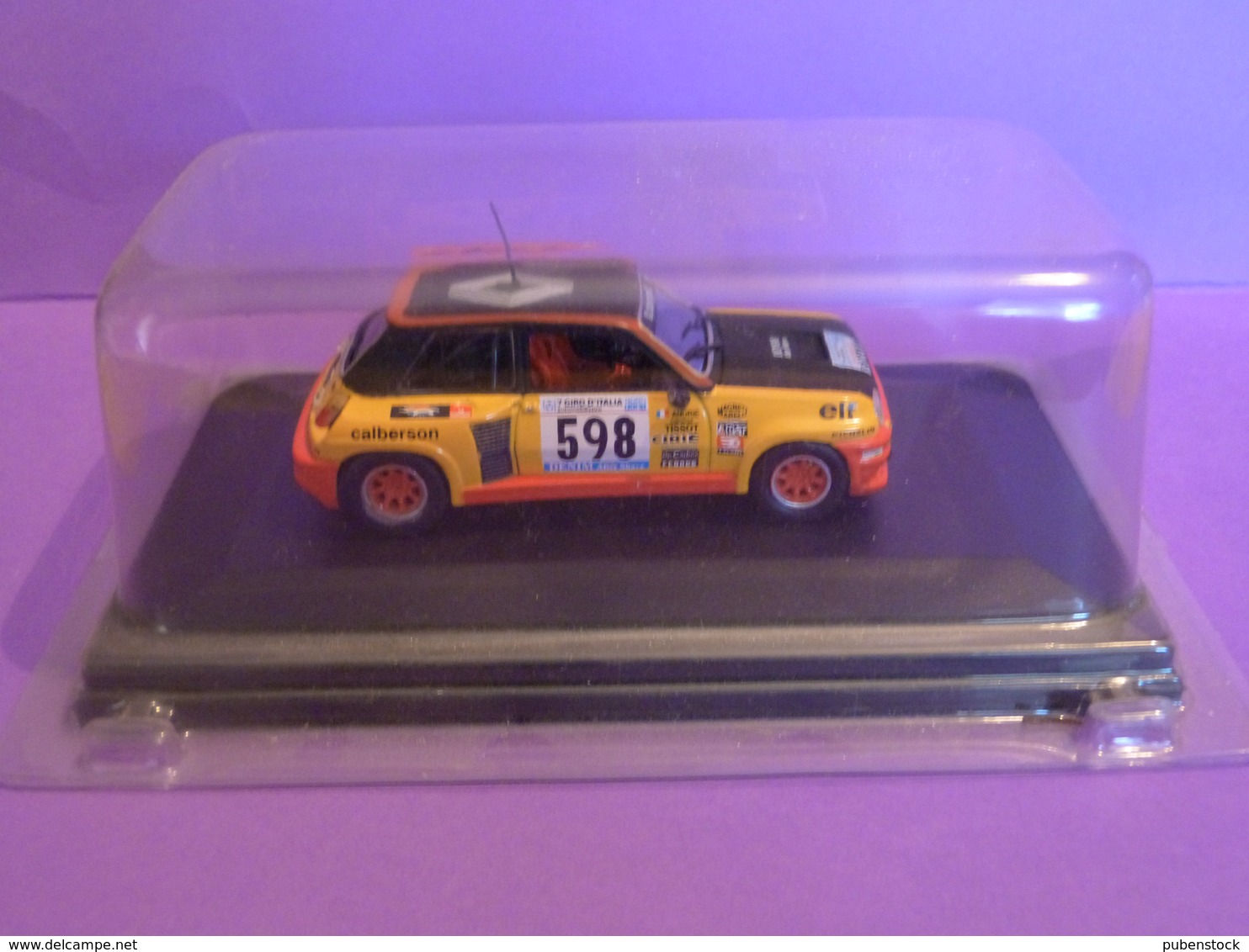 Miniature "RENAULT 5 Turbo Giro D'Italie" 1979. - Eligor