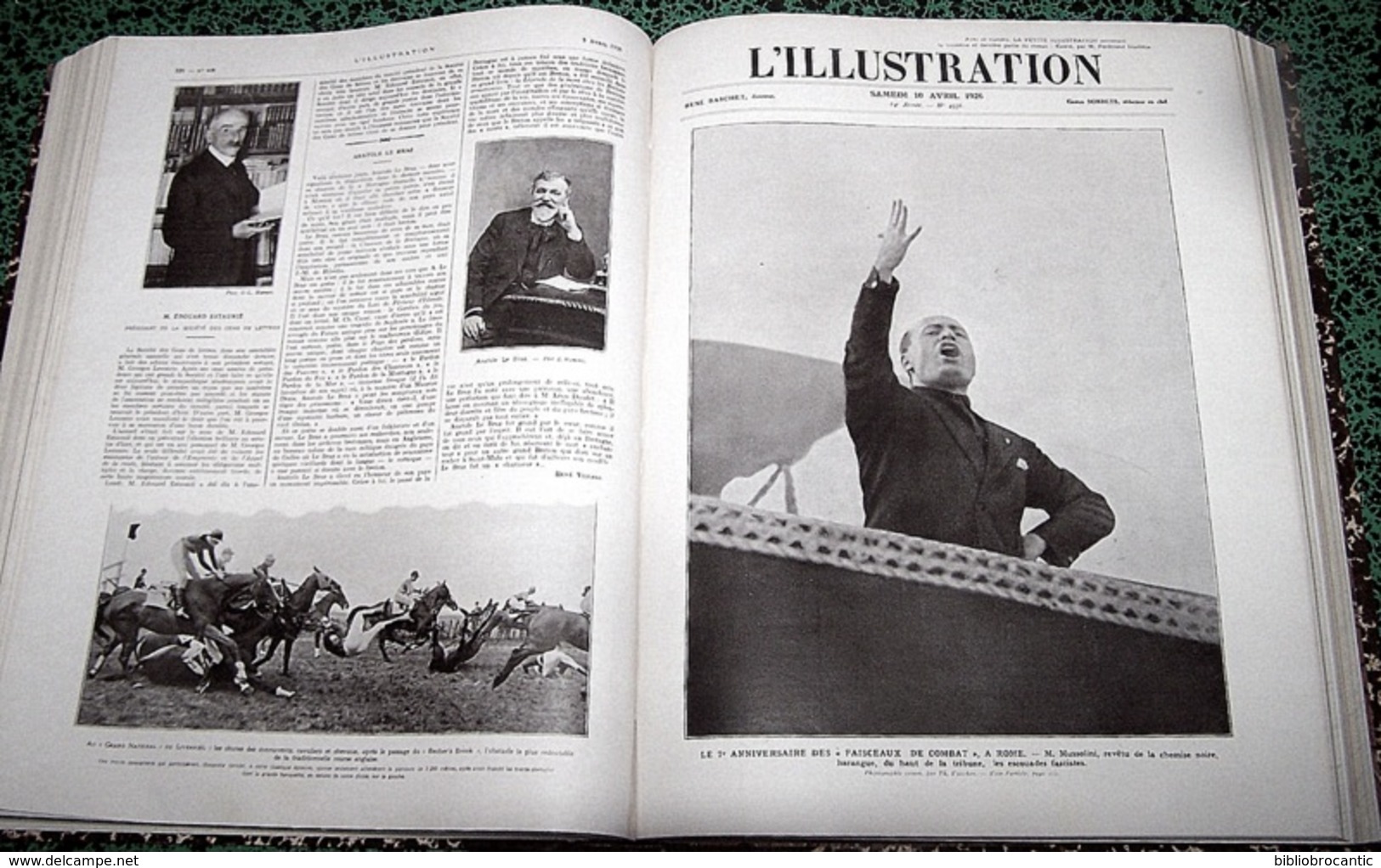 2 VolumesRelié " L'ILLUSTRATION 1926 " + N° SPECIAUX < AUTOMOBILE/TOURISME/NOEL/AVIATION - Andere & Zonder Classificatie