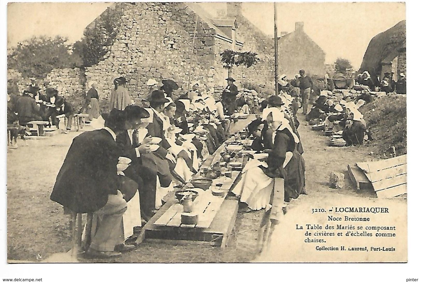 LOCMARIAQUER - Noce Bretonne - La Table Des Mariés - Locmariaquer