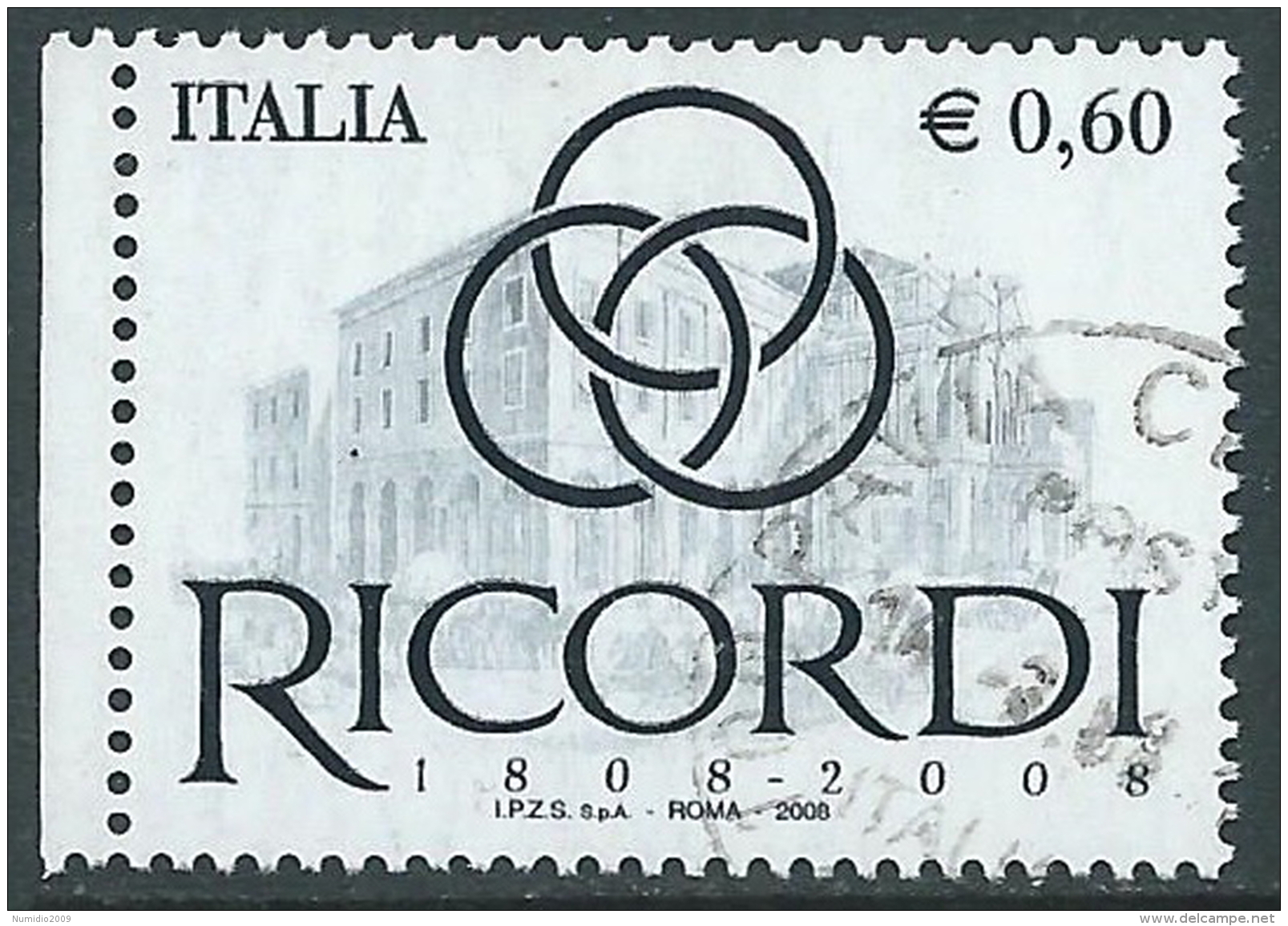 2008 ITALIA USATO RICORDI - ED-3 - 2001-10: Usati