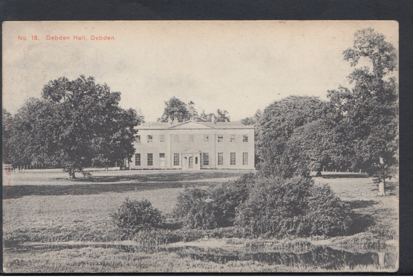 Essex Postcard - Debden Hall, Debden   DC1389 - Other & Unclassified