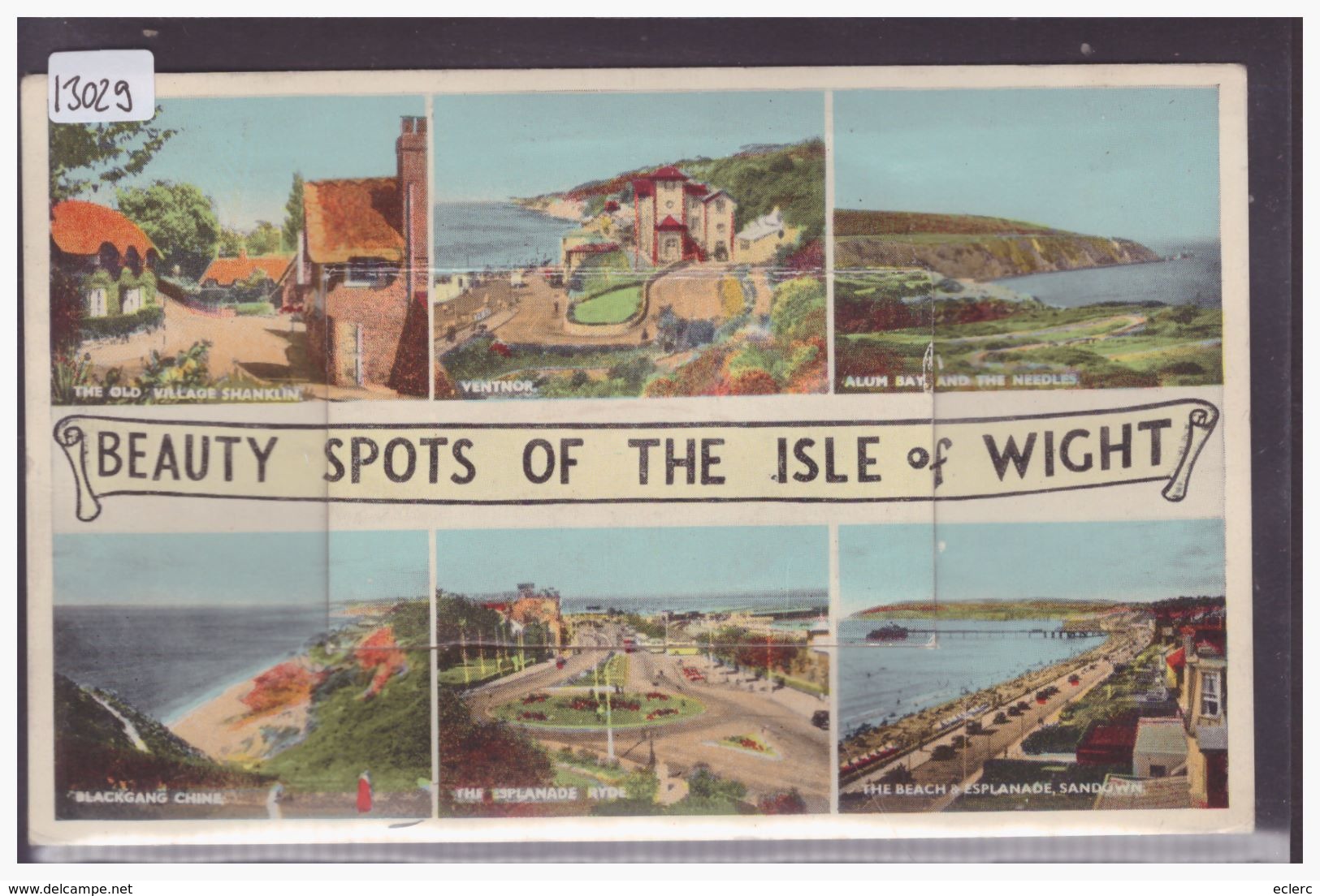 BEAUTY SPOTS OF THE ISLE OF WIGHT - SYSTEME LEPORELLO - TB - Autres & Non Classés