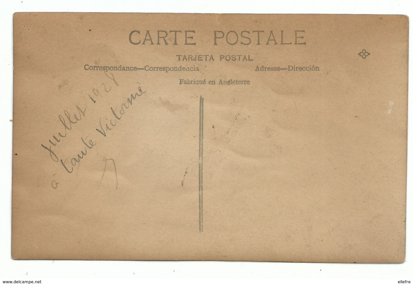 CPA Carte Photo Folklore De Bretagne - Trois Enfants En Costume Breton - 1928 - Voir Scan Quelques Imperfectins - Autres & Non Classés