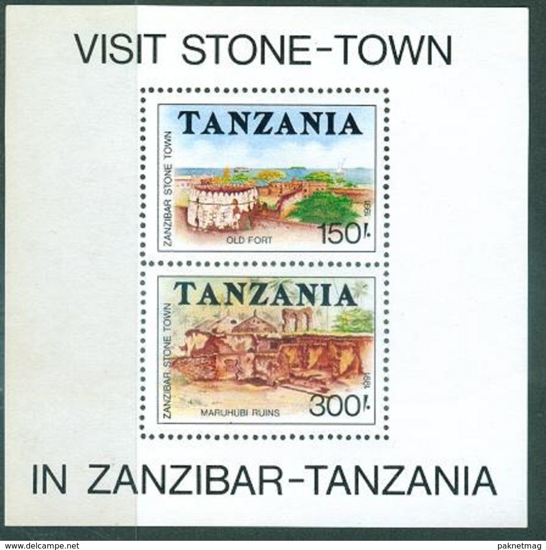 A81- Tanzania. Zanzibay Zanzibar. Stone Town. - Tanzania (1964-...)