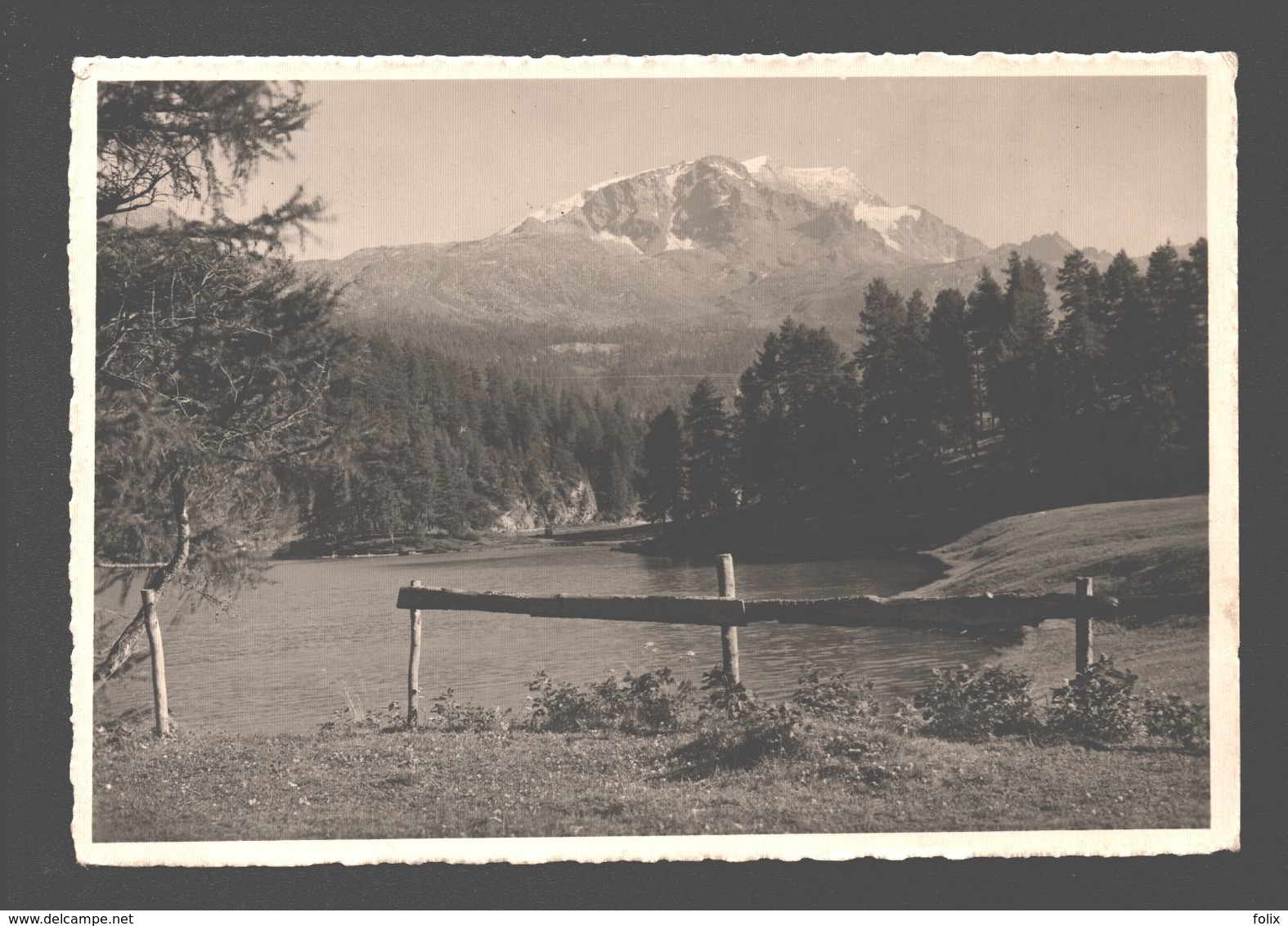 Ober Engadin - Piz Corvatsch - 1936 - Andere & Zonder Classificatie