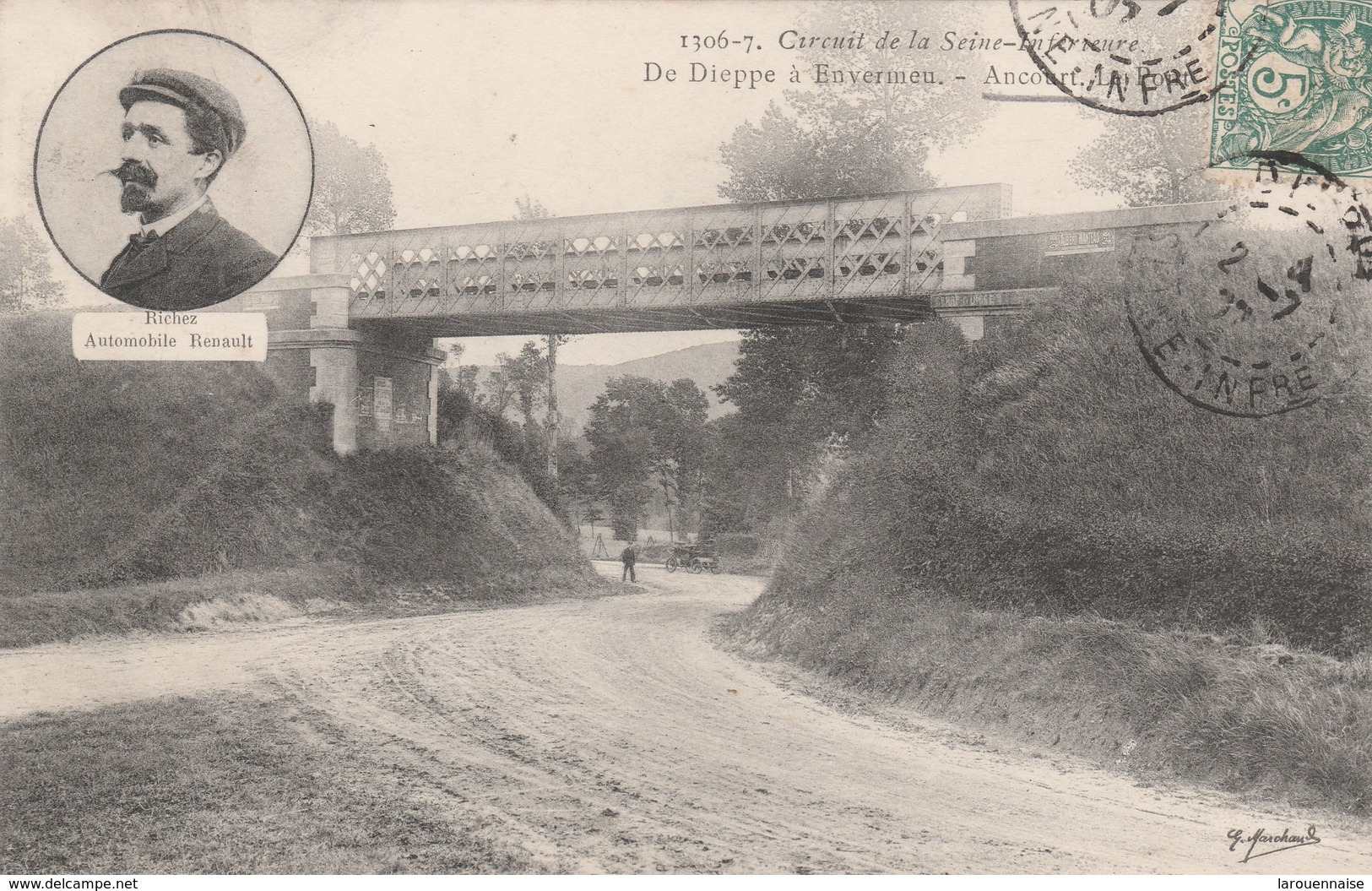 76 - ANCOURT - Circuit De La Seine Inférieure De Dieppe à Envermeu - Ancourt Le Pont - Sonstige & Ohne Zuordnung