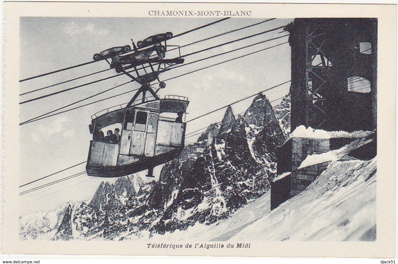 74 - CHAMONIX-MONT-BLANC - Téléphérique De L'Aiguille Du Midi - Chamonix-Mont-Blanc