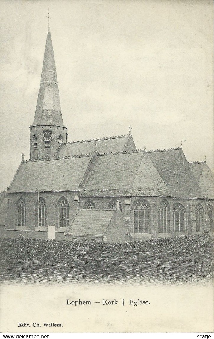 Lophem   -   Kerk - Zedelgem