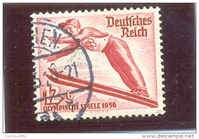 1935 ALLEMAGNE Y &amp; T N° 560 ( O ) Michel 601 - Oblitérés