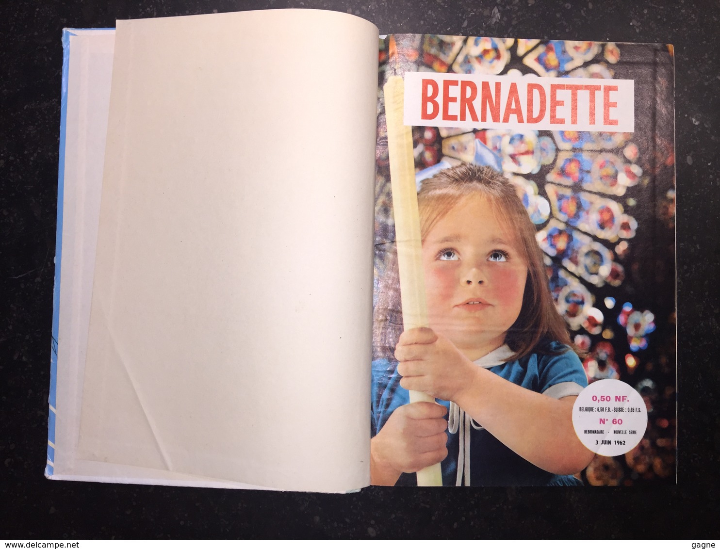 18A - Bernadette édition BP Paris Reliure 40 - 1962 - Bernadette