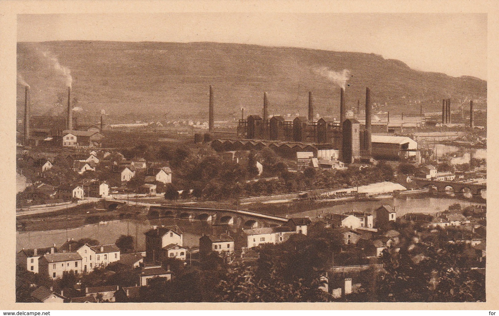 Meurthe Et Moselle : NEUVES-MAISONS  : Vue Générale Des Usines - Neuves Maisons