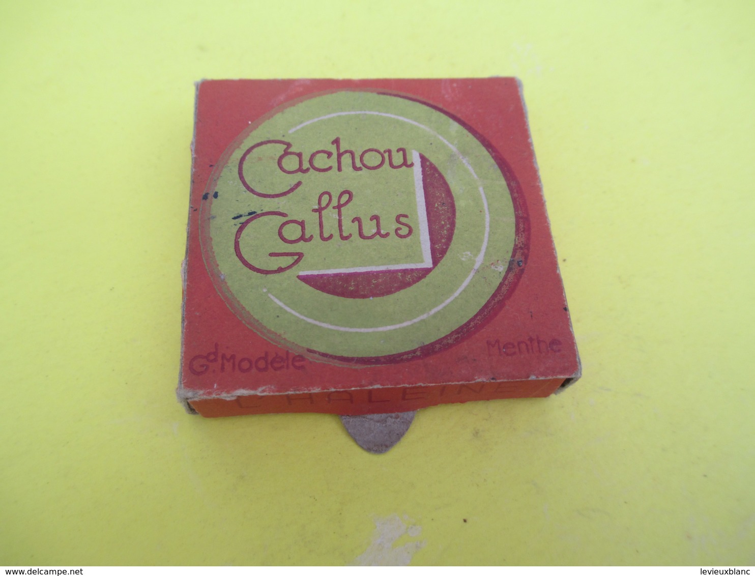 Boite Carton Ancienne / CACHOU Gallus/Parfume Et Rafraichit L'Haleine/ Vers 1930-1950    BFPP197 - Boxes