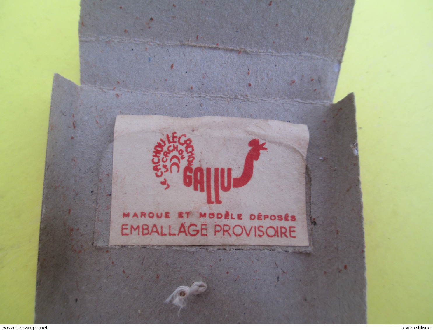 Boite Carton ancienne / CACHOU Gallus/Parfume et Rafraichit l'Haleine/ Vers 1930-1950    BFPP197