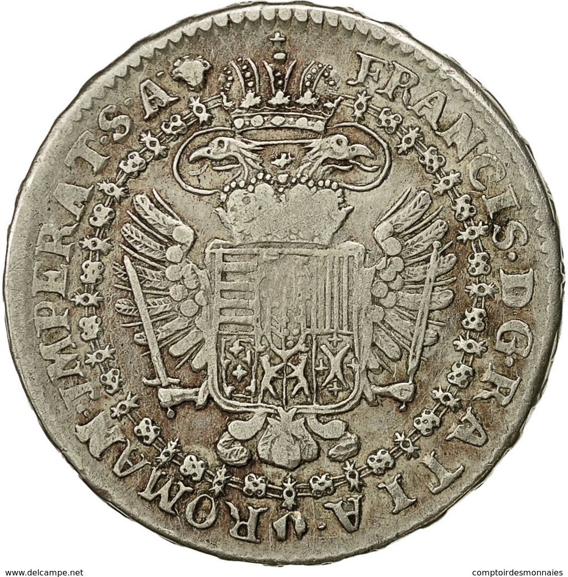 Monnaie, AUSTRIAN NETHERLANDS, Maria Theresa, 1/2 Kronenthaler, 1758, Bruxelles - Autres & Non Classés