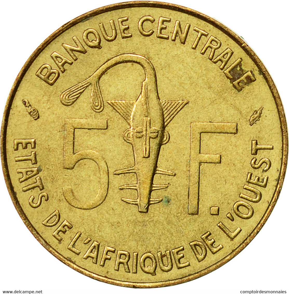 Monnaie, West African States, 5 Francs, 1978, Paris, SUP - Ivoorkust