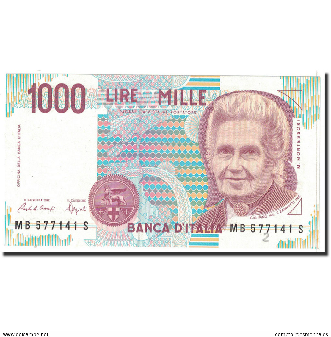 Billet, Italie, 1000 Lire, 1990, 1990-10-03, KM:114b, NEUF - 1000 Lire