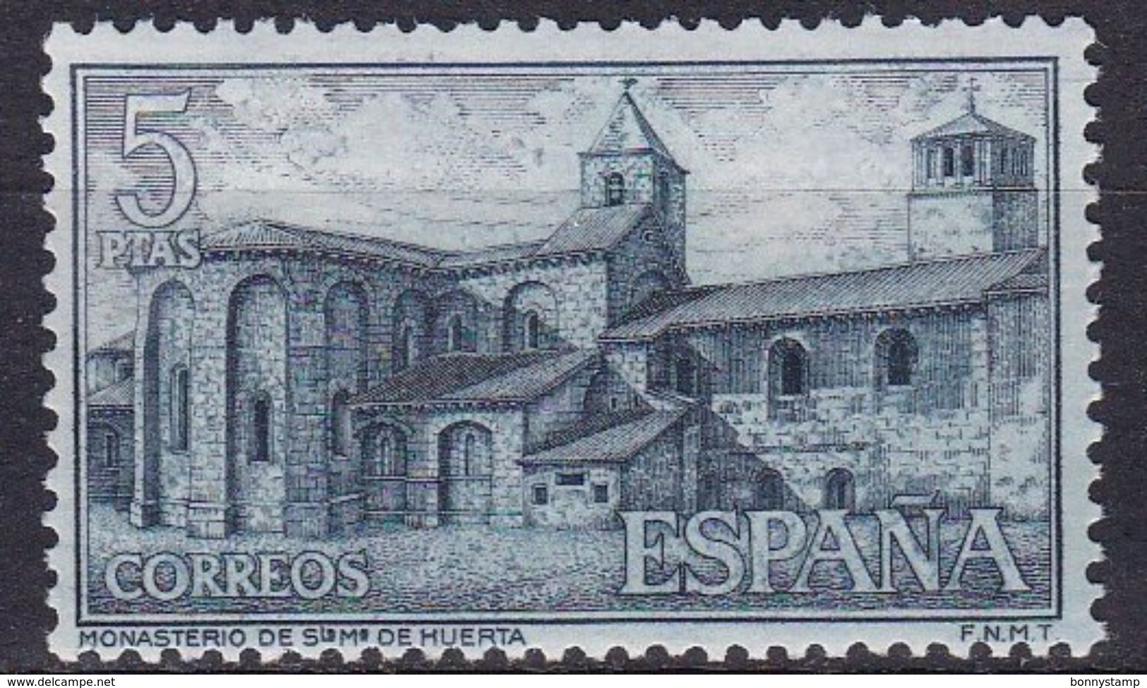 Spagna, 1964 - 5p Santa Maria De Huerta - Nr.1214 MNH** - Nuovi