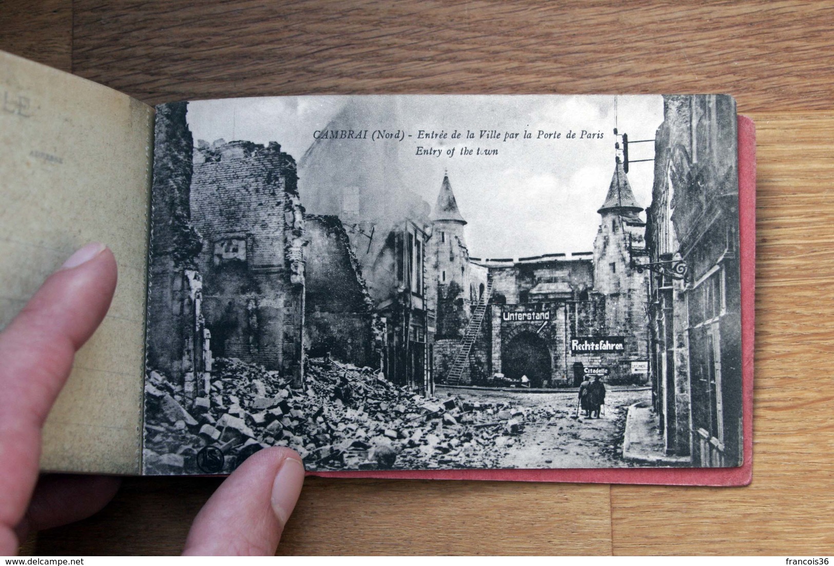Carnet De 20 CPA De Cambrai - Destruction & Ruines De La Guerre Mondiale 1914 1918 - Cambrai