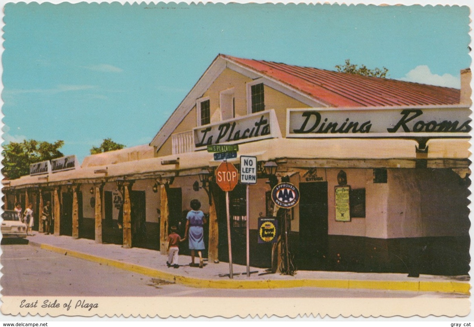 East Side Of Plaza, Old Town, Albuquerque, New Mexico, Unused Postcard [20962] - Albuquerque