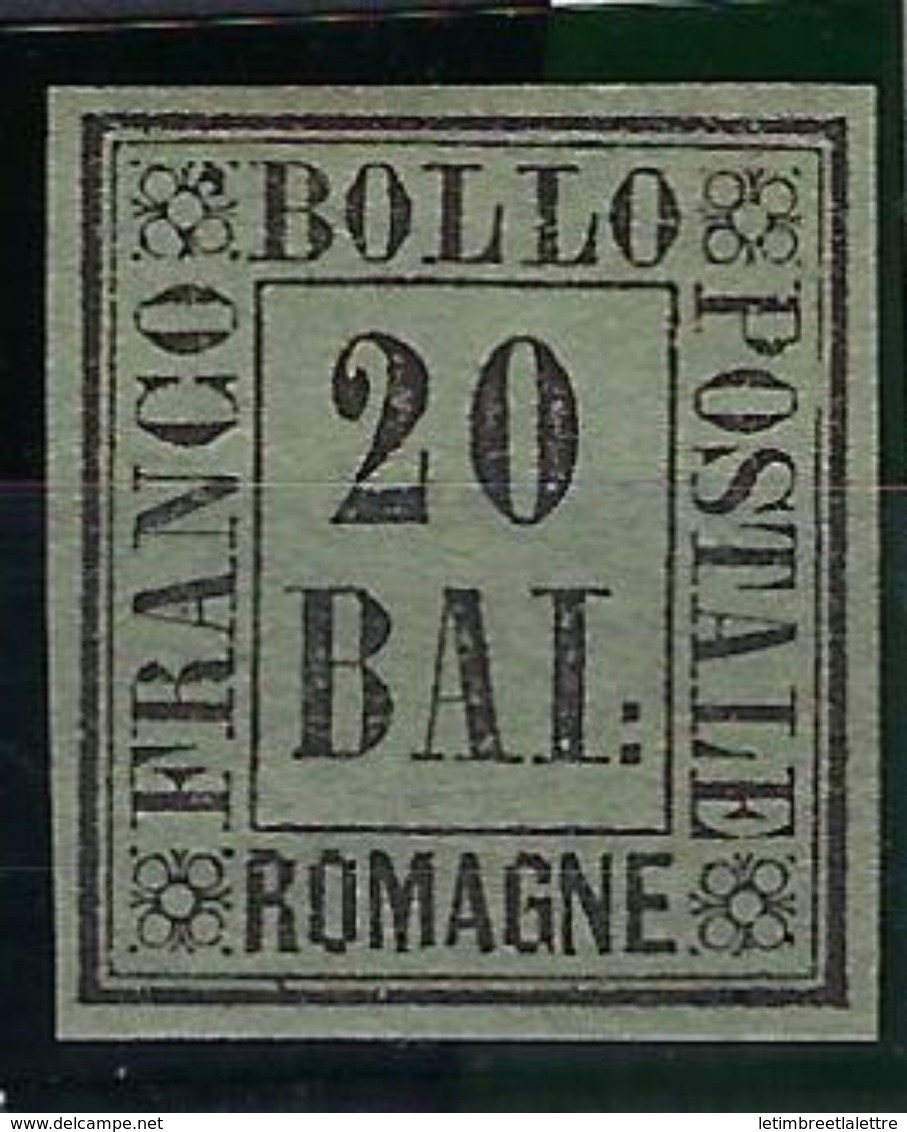 ⭐ Italie - Romagne - YT N° 9 * - Neuf Avec Charnière - TB - 1859 ⭐ - Romagna