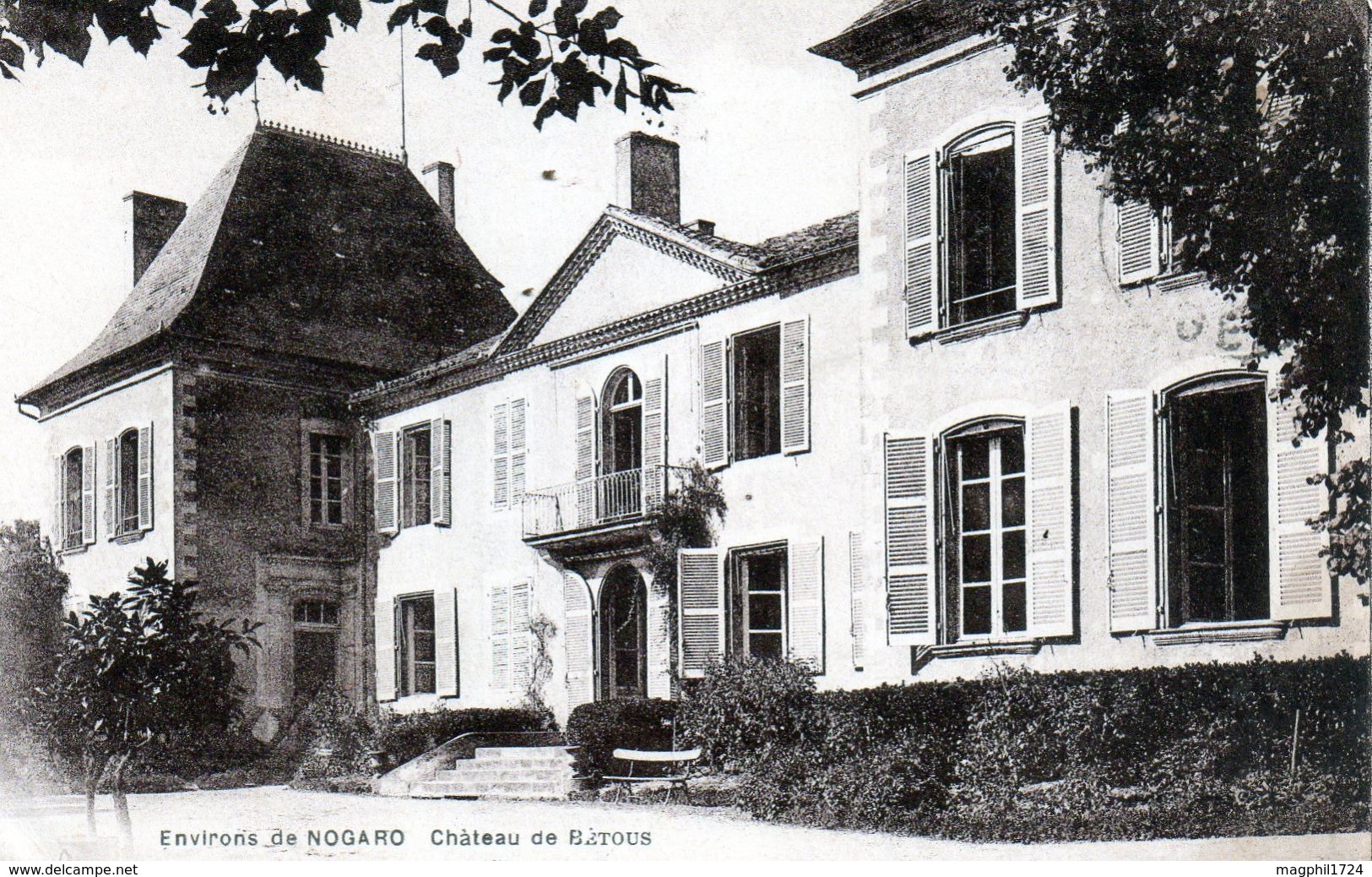 Cpa(32--environs De Nogaro - Chateau De Bètous - Nogaro